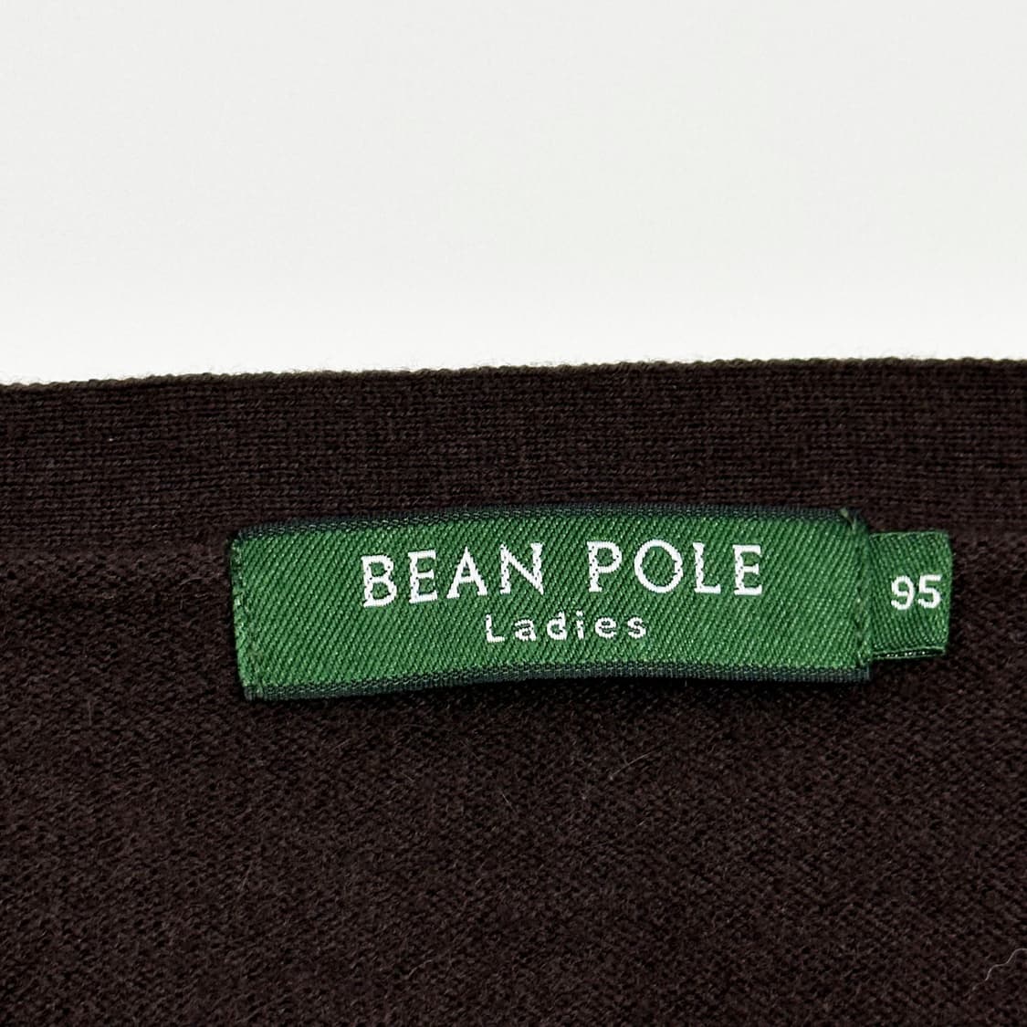 빈폴 레이디스 브라운 니트 가디건 (M 여성추천) 상품이미지5