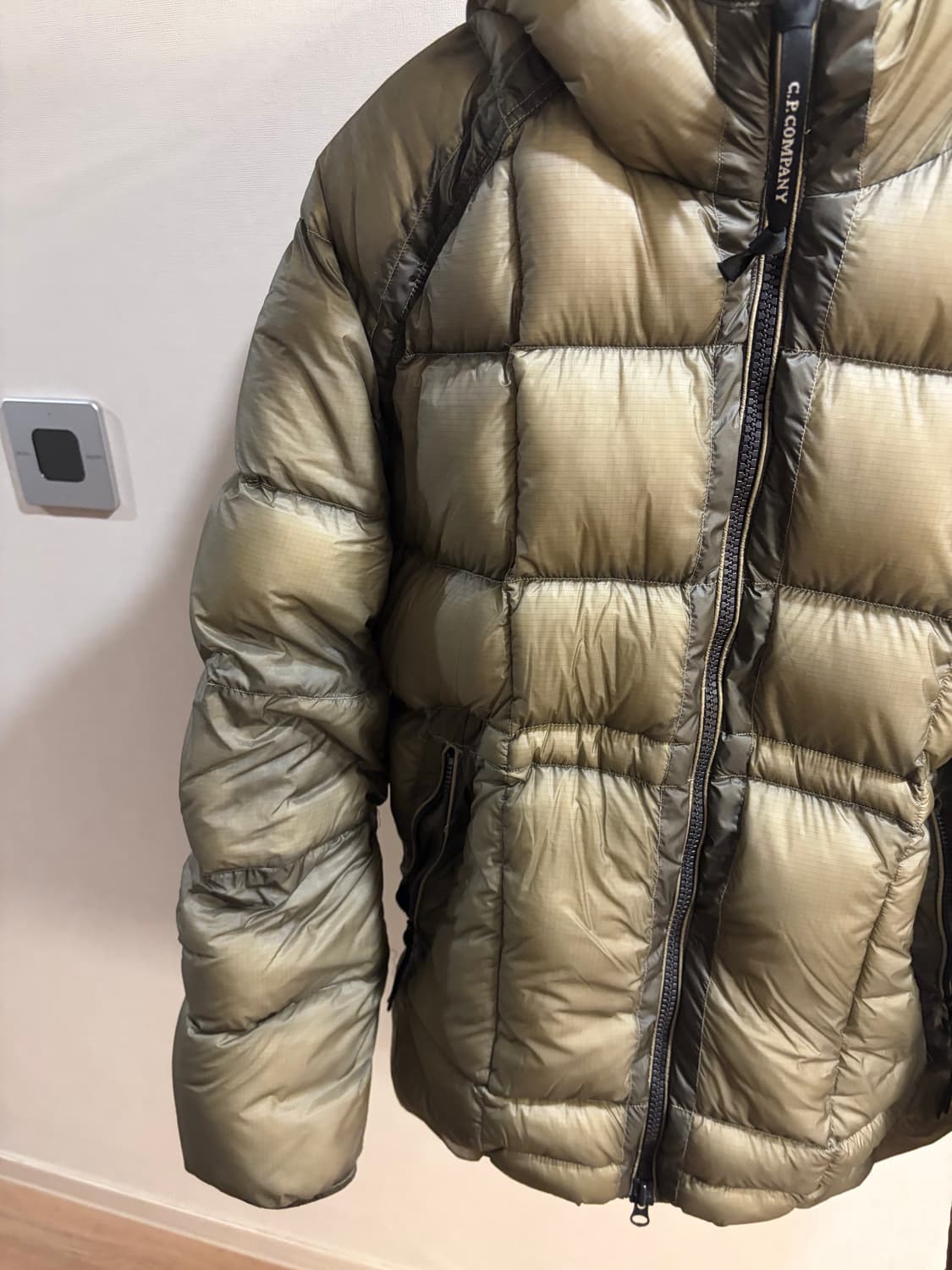 C.P. Company DD Shell 25 fw 후드 다운 자켓 L 상품이미지3