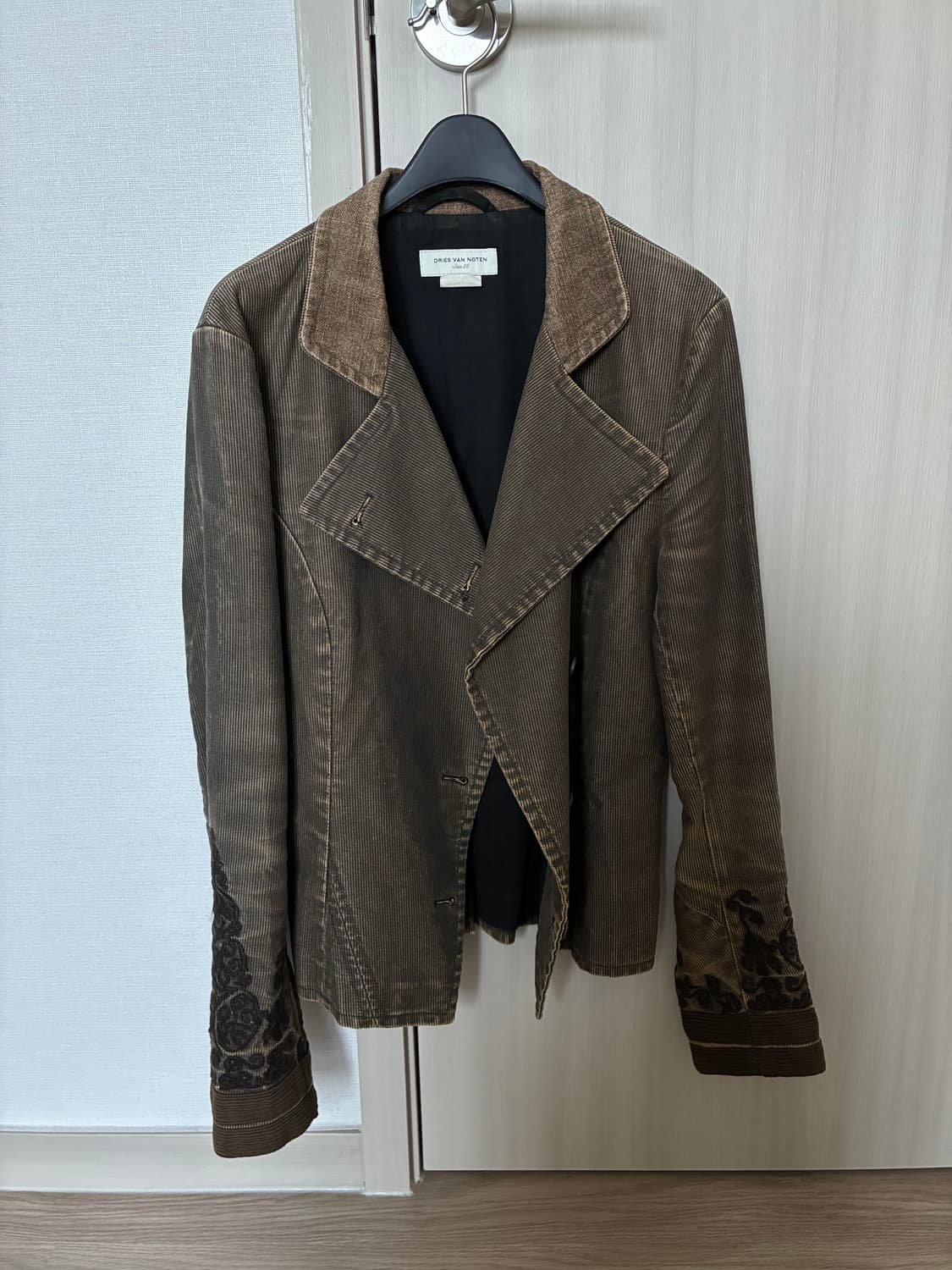 드리스 반 노튼 코튼 블레이저 상품이미지3