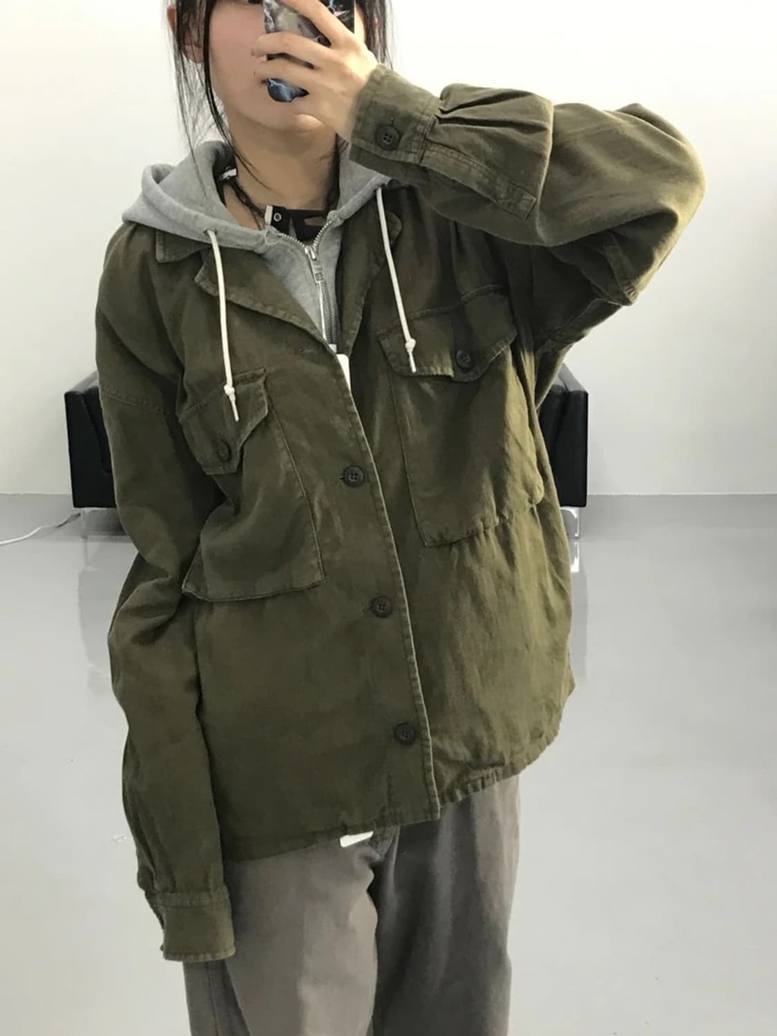 백넘버 밀리터리 자켓 상품이미지3
