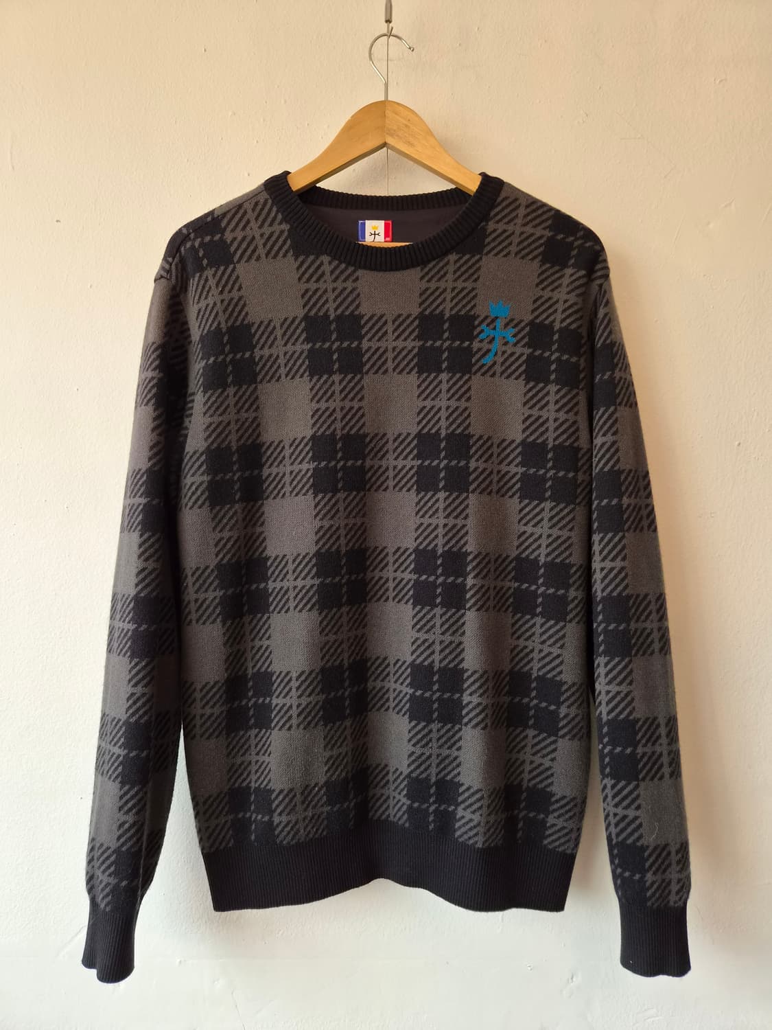 까스텔바작 남성 라운드방풍니트 100사이즈 상품이미지2