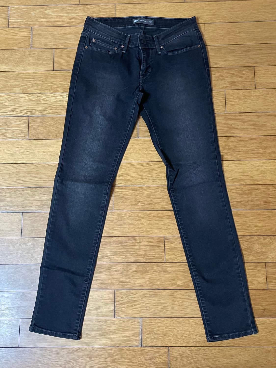 리바이스 흑청 스키니진 27 상품이미지1