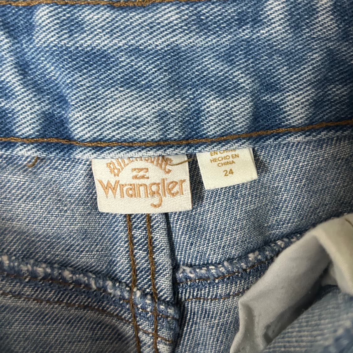 [Wrangler X Billabong] 랭글러 패치워크 부츠컷 데님팬츠 상품이미지5