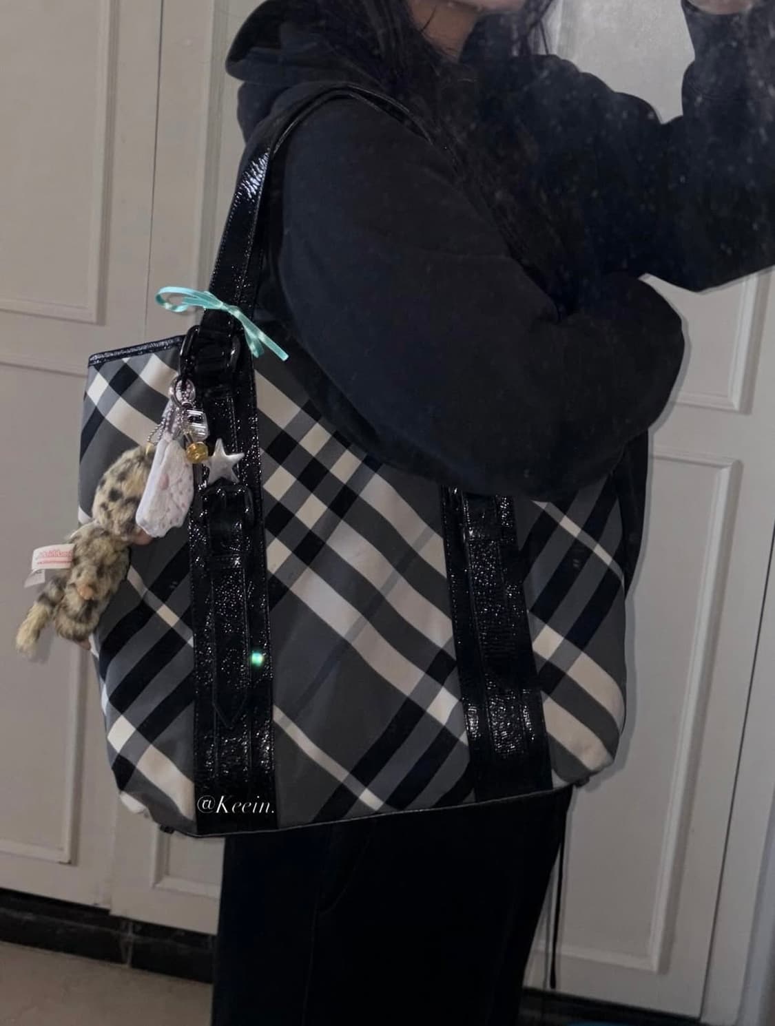 Burberry check shoulder bag 상품이미지3