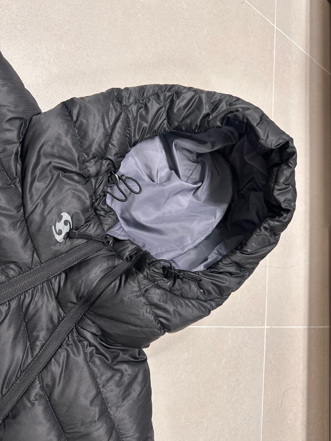 산산기어 서픽스 패딩 블랙 2size 상품이미지2