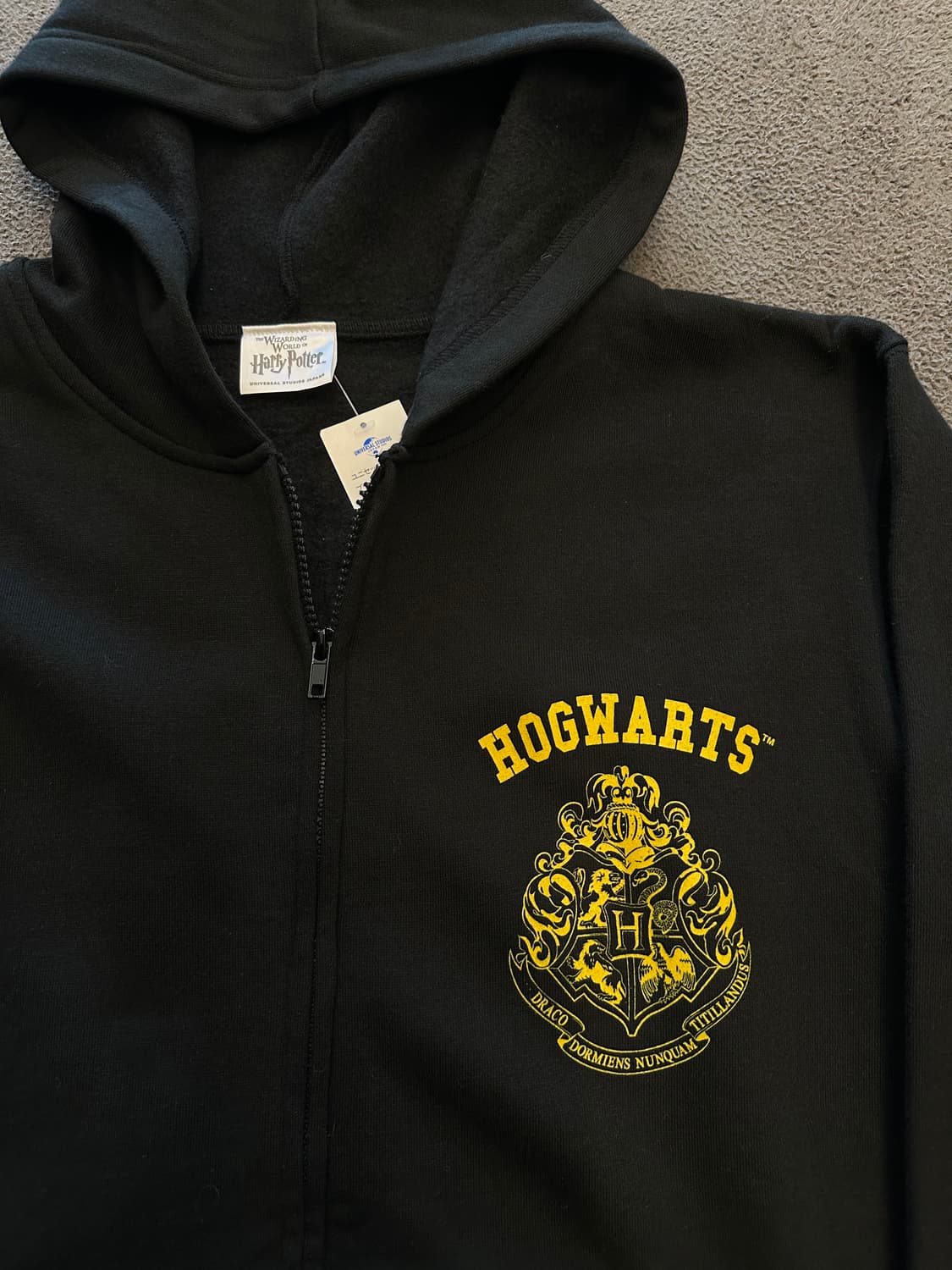 해리포터 JP 호그와트 문장 후드집업 새상품 처분  상품이미지4