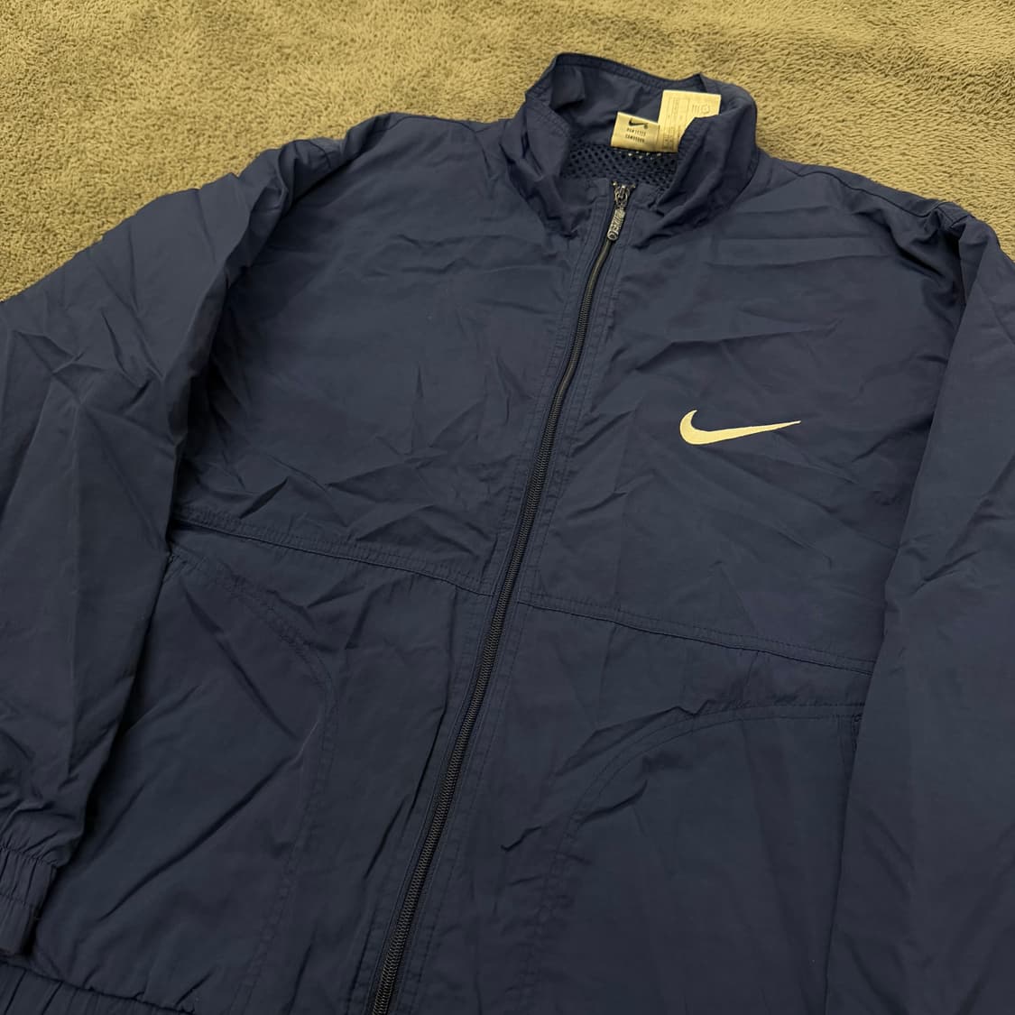[ 정품/95 ] 90s 나이키 올드스쿨 USA 스우시 바람막이 자켓 상품이미지1