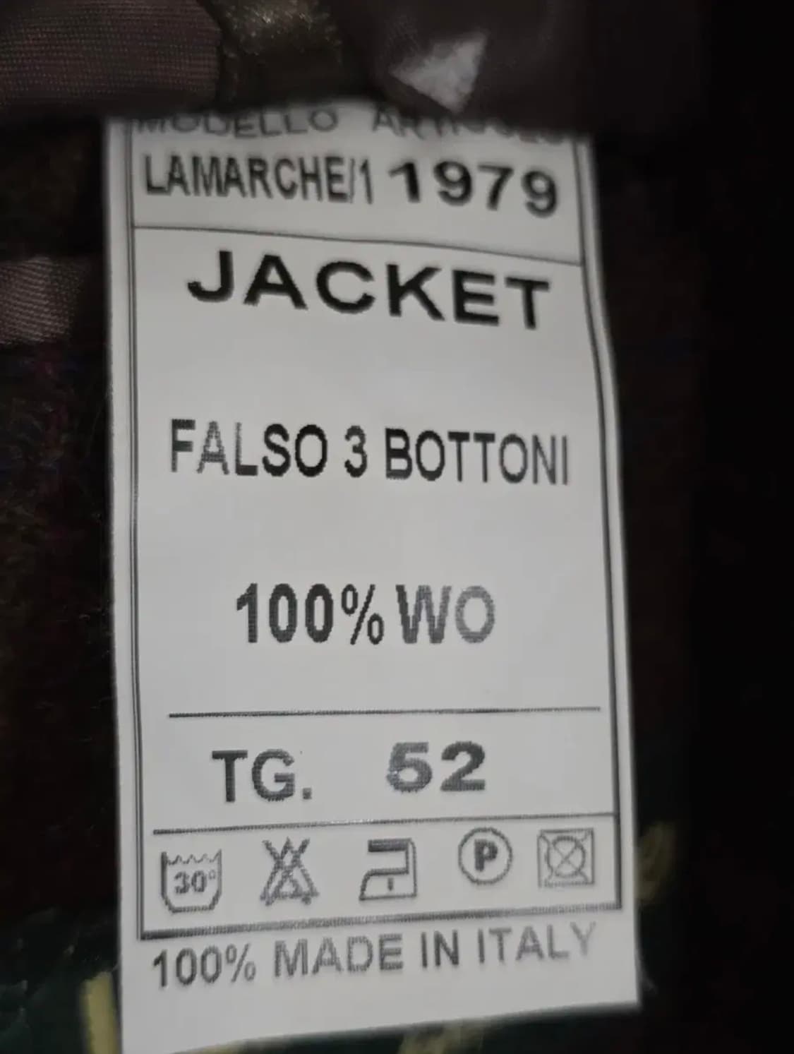 라마르쉐 나폴리 테일러드 이태리 자켓 IT52 상품이미지7