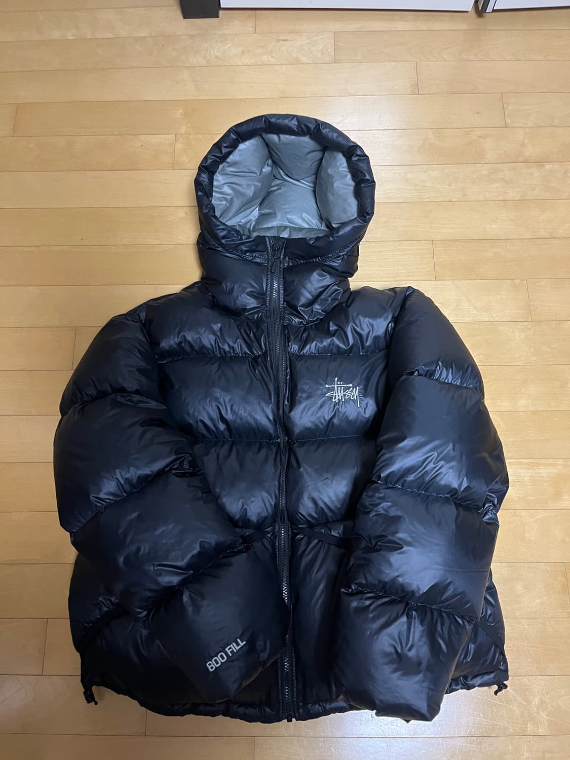 스투시 마이크로 립스탑 패딩 S사이즈 상품이미지2