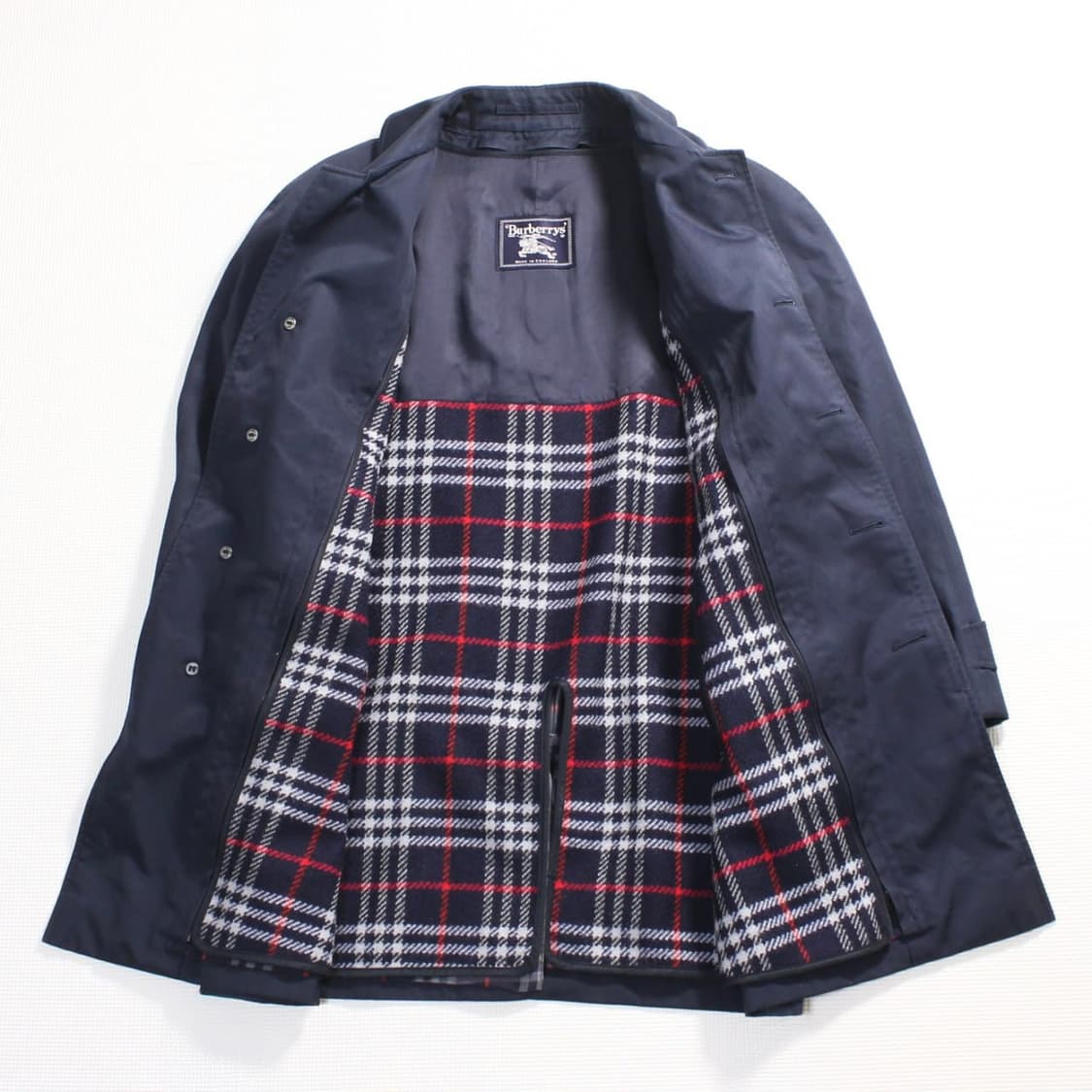 Burberrys 버버리 네이비 싱글 코트 상품이미지4