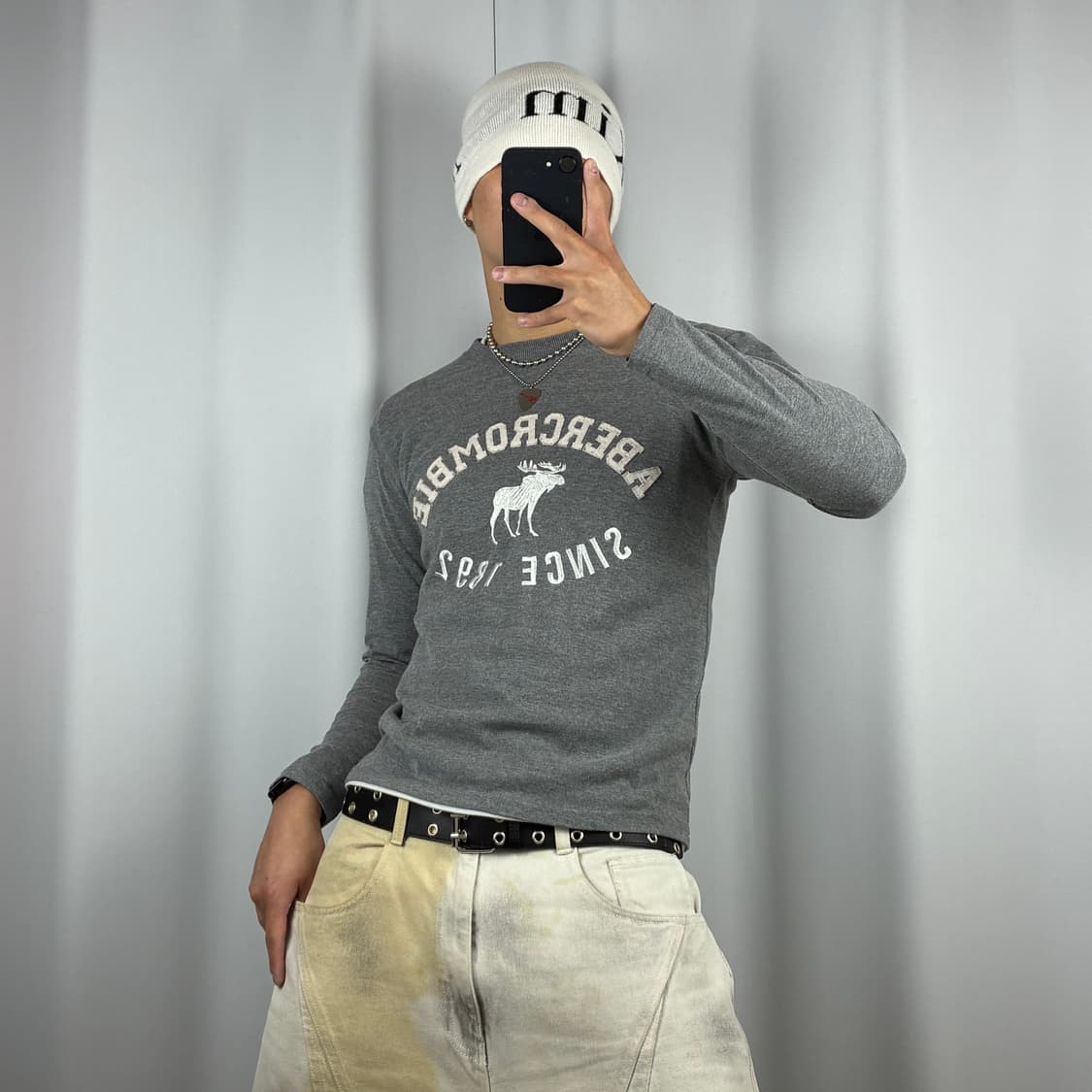 <아베크롬비 패치 자수 롱슬리브> No.1567 상품이미지2