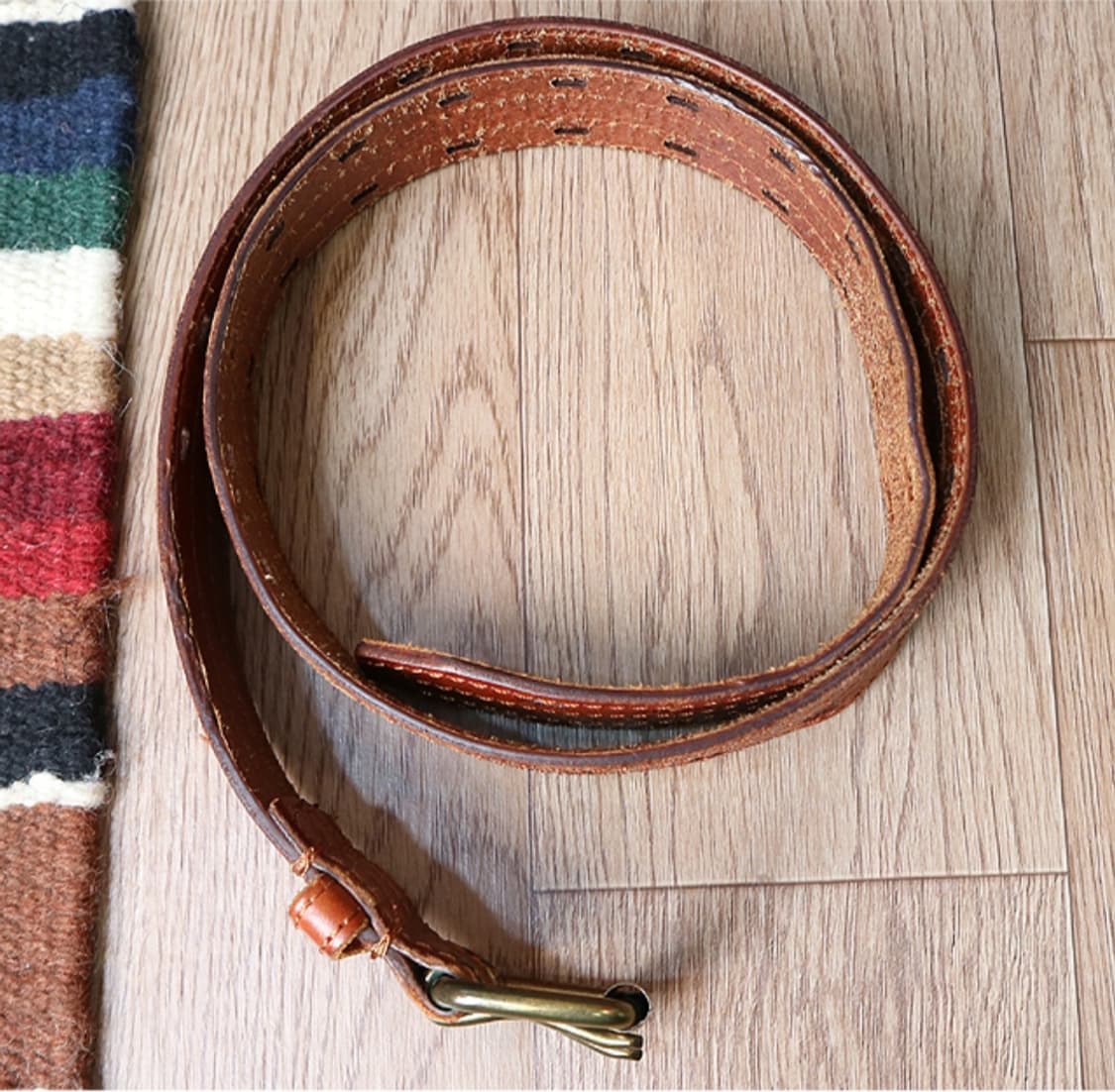 튼튼한 빈티지 가죽 벨트 33미만 상품이미지2