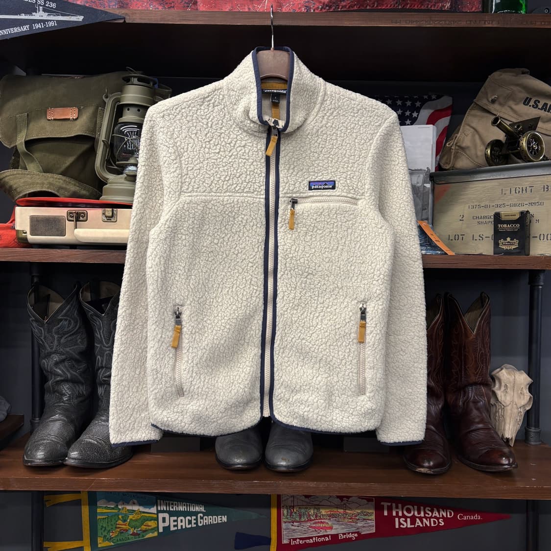 우먼스 파타고니아 레트로 파일 플리스 집업자켓 N451 상품이미지1