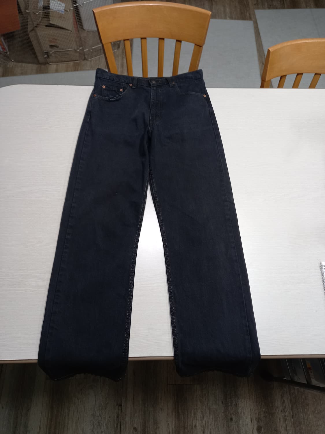 31 90's 리바이스512 일자진 블랙 31-457 상품이미지1