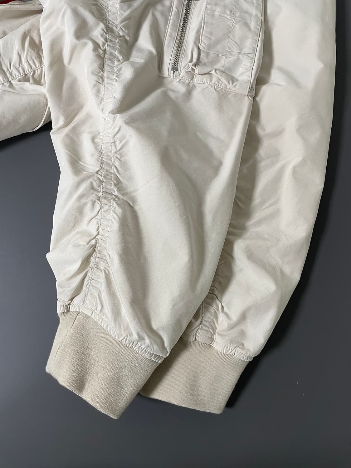 [F] 타임 AMOR 백프린팅 오버핏 MA-1 마원 항공점퍼 상품이미지7