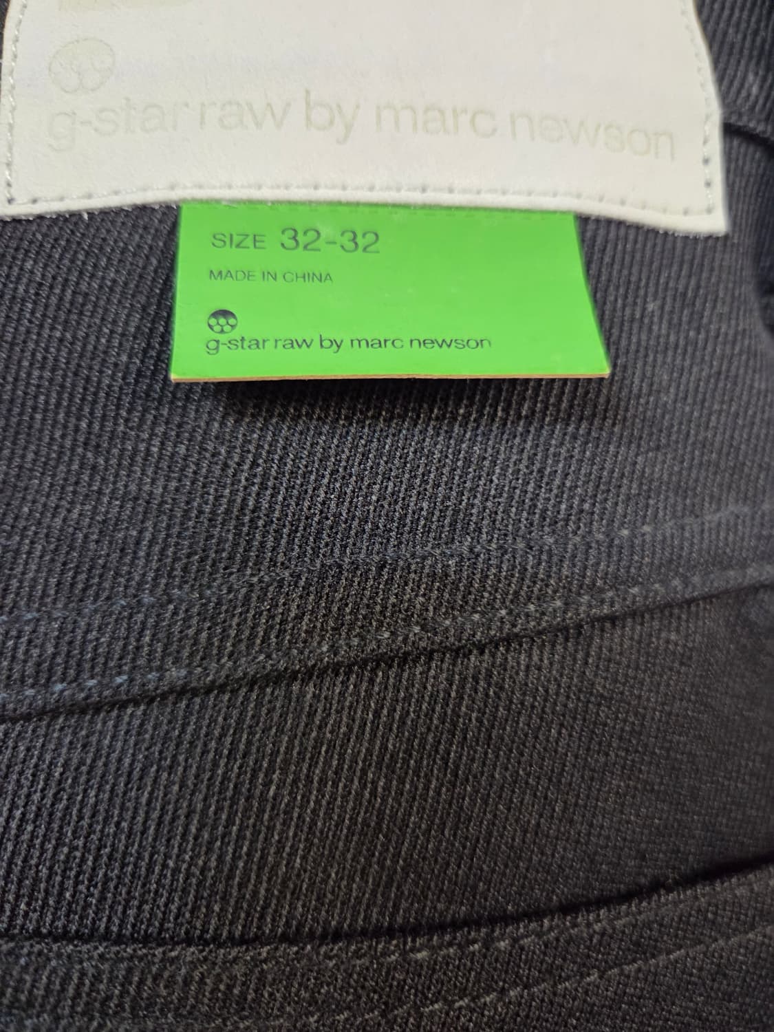 G-STAR RAW검정색 면바지(W32/L32)남여공용 상품이미지5