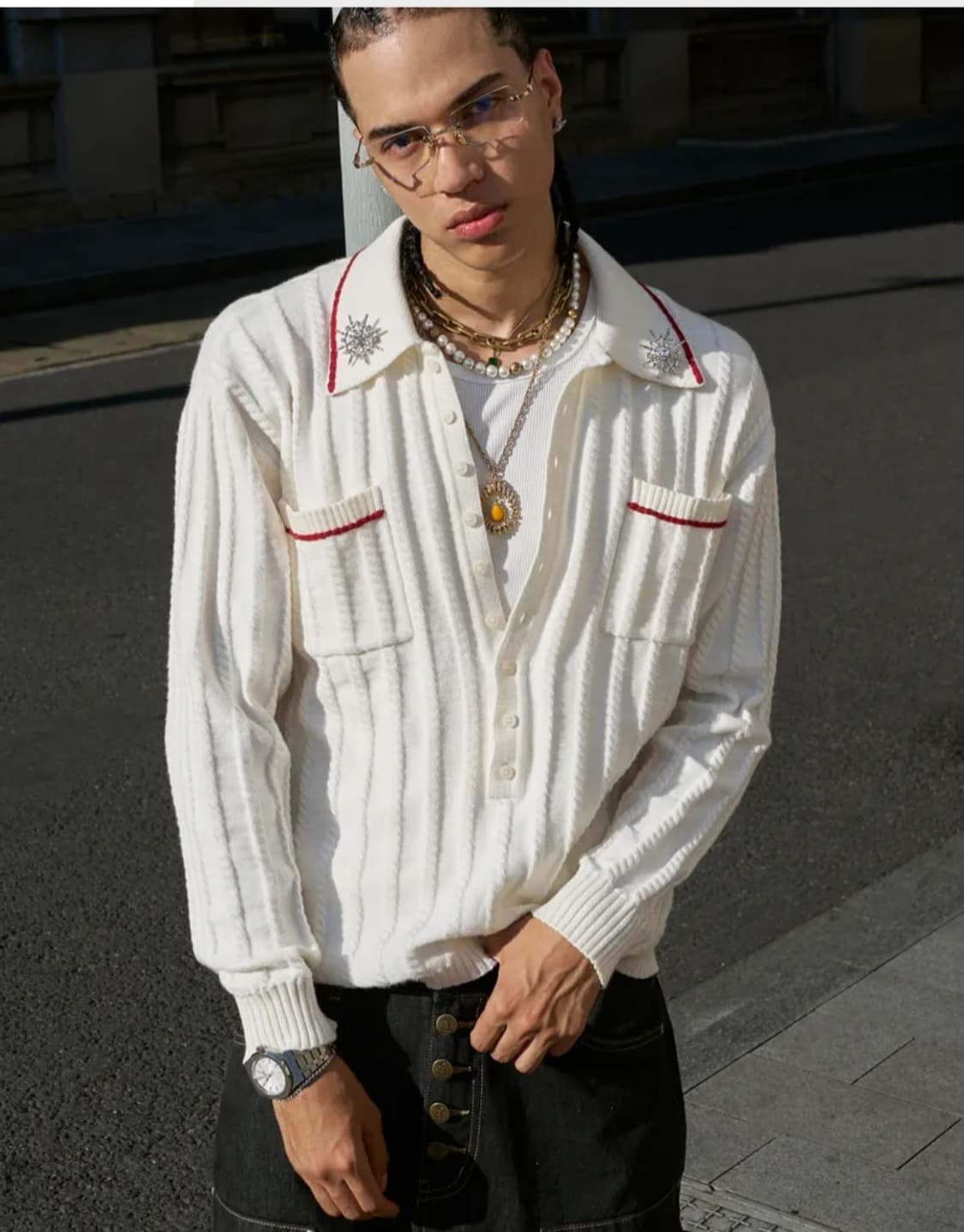 스팁 steepc 스웨터 새상품L 상품이미지2