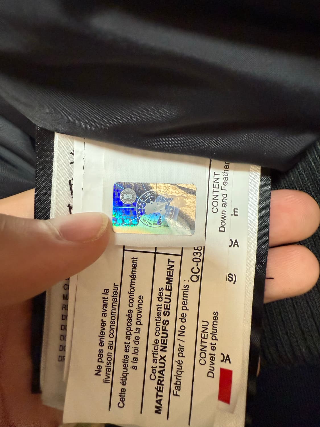 캐나다구스 칠리왁 봄버 s 22fw 새상품급 상품이미지3