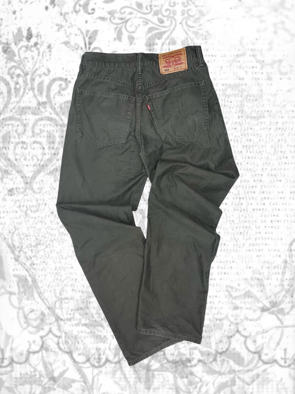 standard fit khaki jeans 상품이미지4