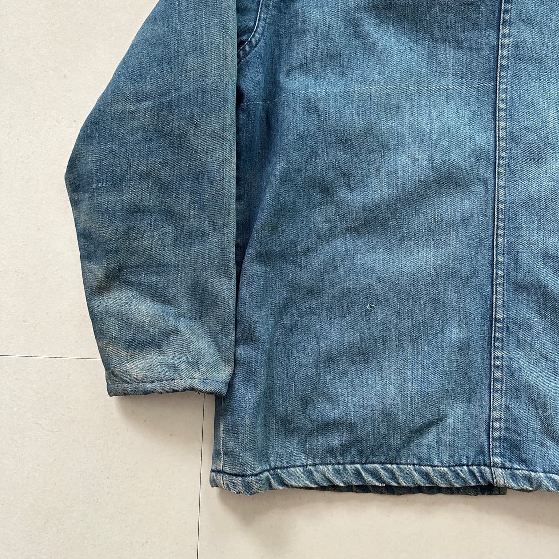 70s 트로이밀스 블랭킷 데님 초어 자켓 USA MADE 상품이미지10