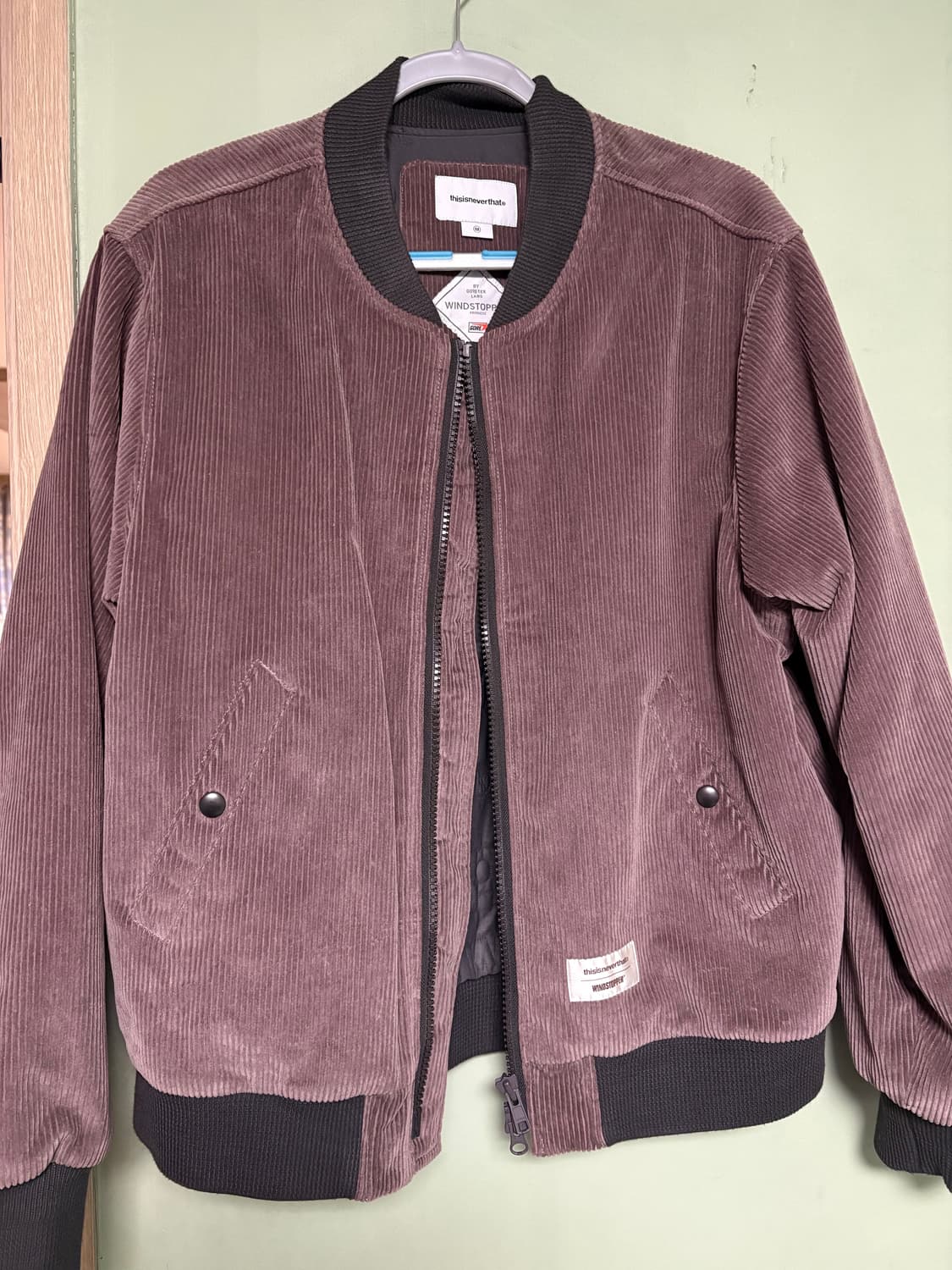 [M] 디스이즈네버댓 고어텍스 윈드스토퍼 코듀로이 자켓 풀럼 디네댓 상품이미지1