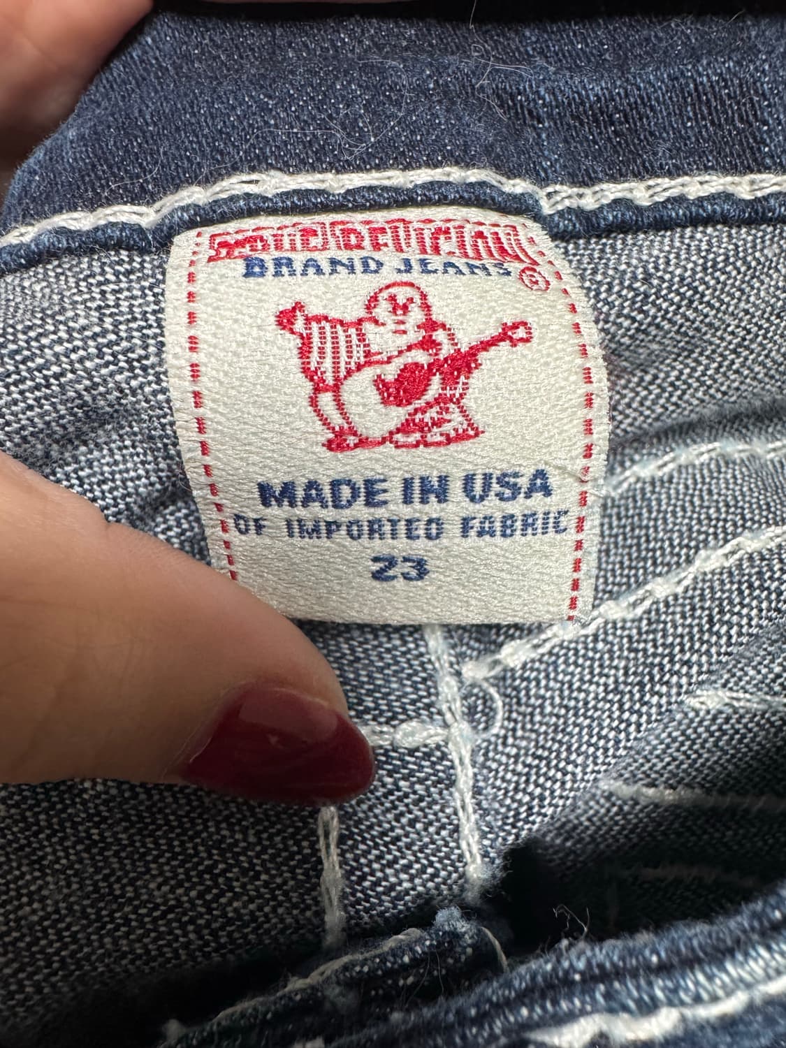 트루릴리전 부츠컷 청바지 상품이미지3