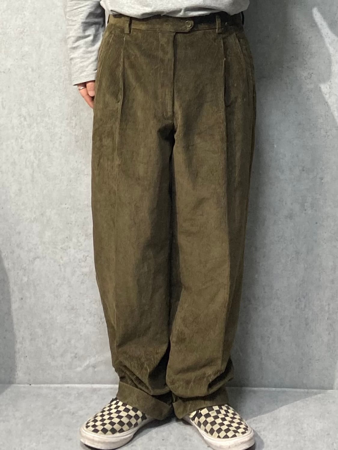 [31-32]90s Andrea Silardi 이태리메이드 코듀로이팬츠 상품이미지10