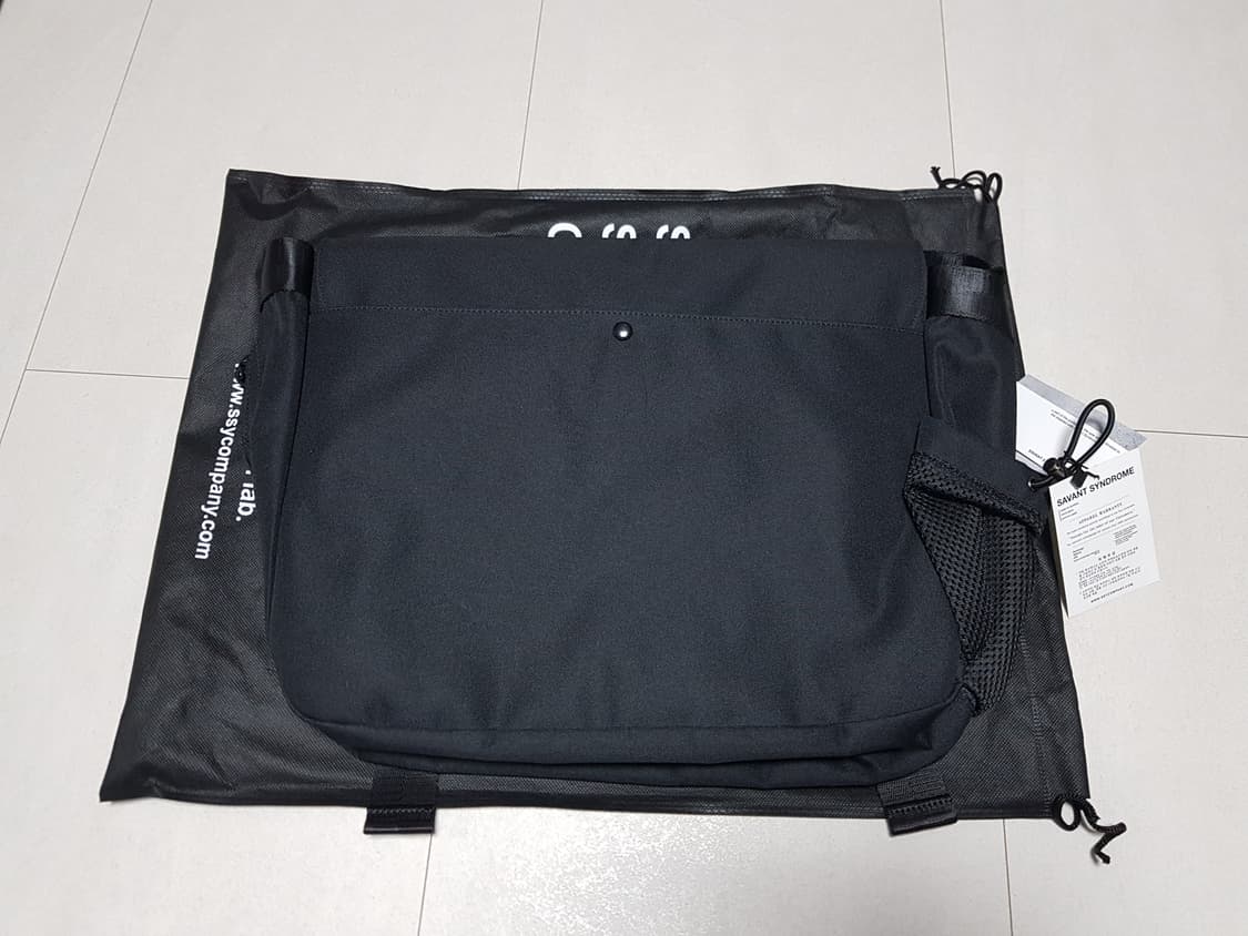 SSY 3D 더블포켓 버클 메신저 크로스백 상품이미지2