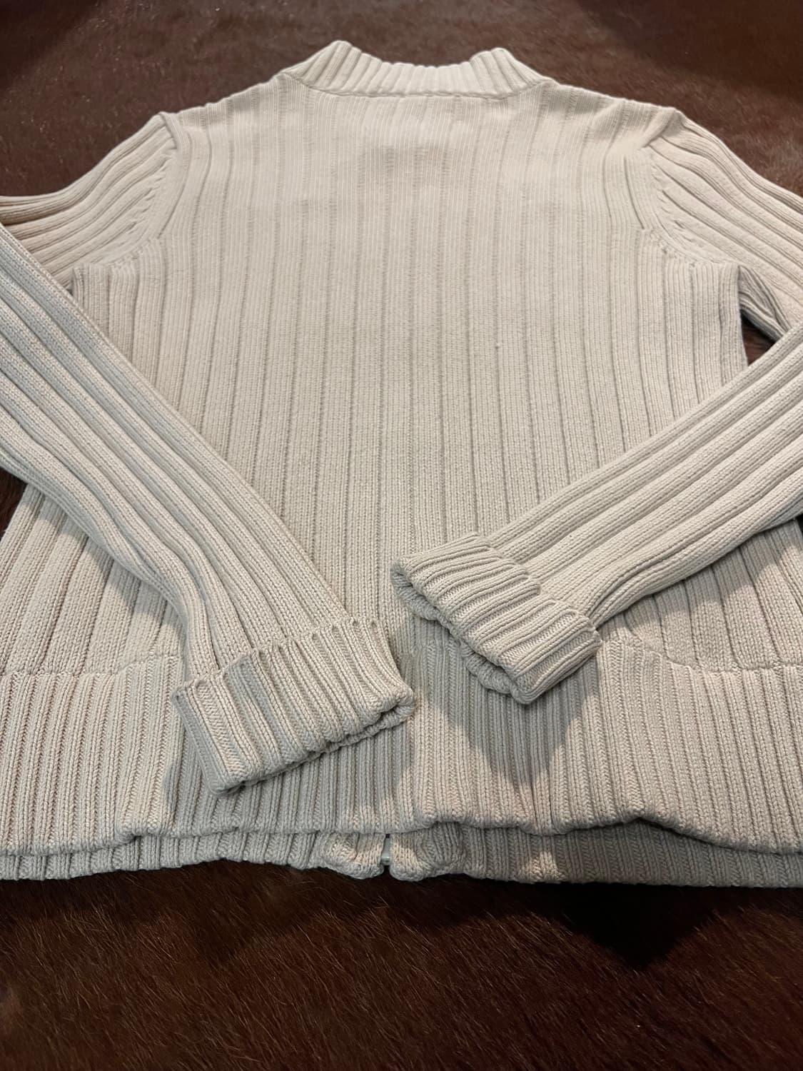 CARNOT 꽈배기 니트 집업 상품이미지9