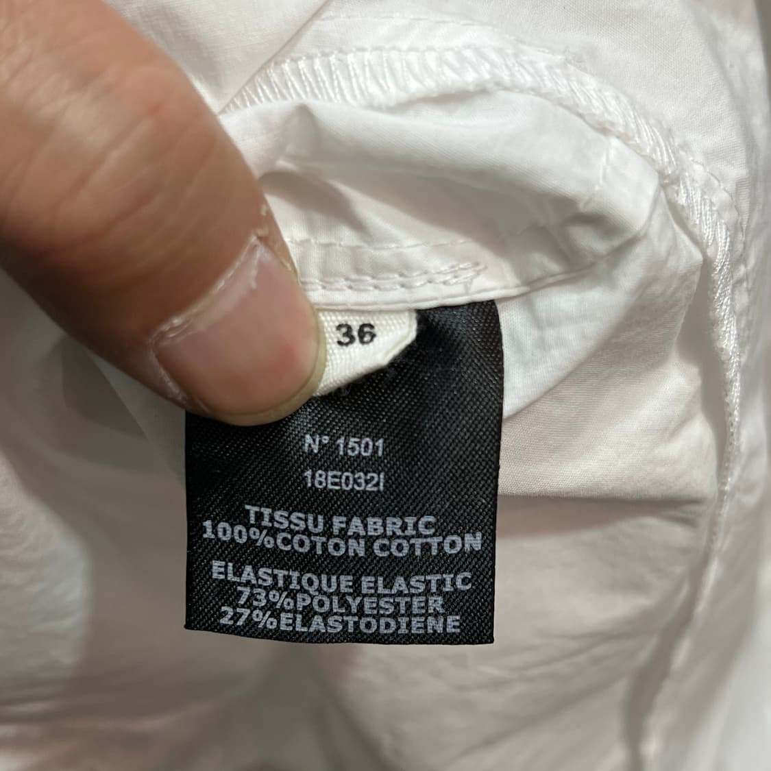  이자벨마랑 펀칭 러플 블라우스 y14636 상품이미지7