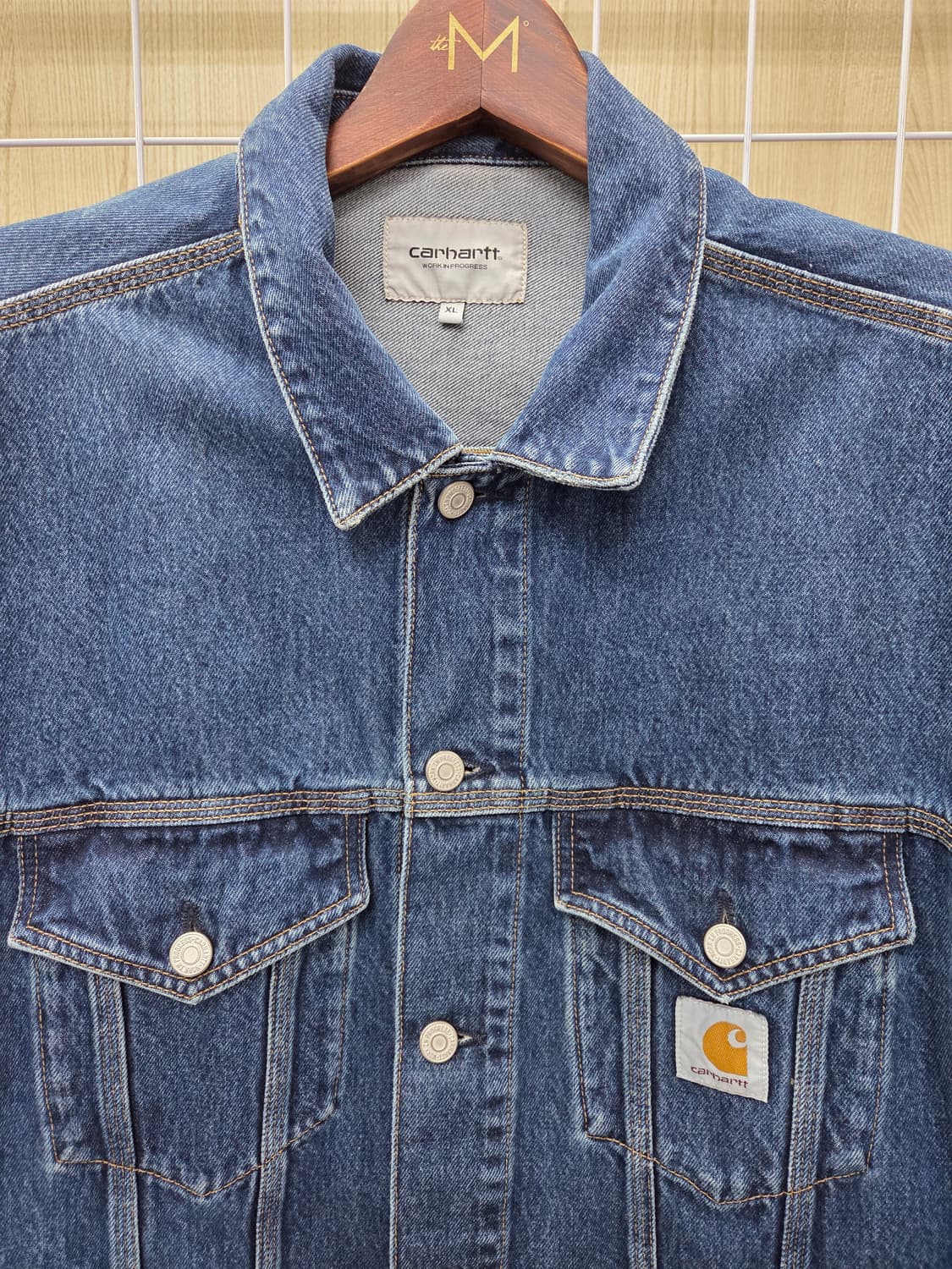 칼하트WIP 데님자켓 상품이미지3