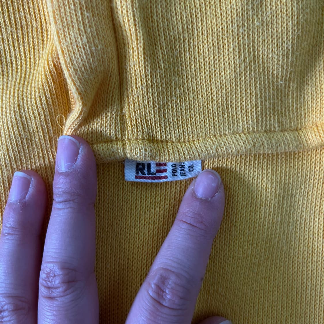 105 폴로랄프로렌 성조기 니트 반집업 니트  상품이미지5