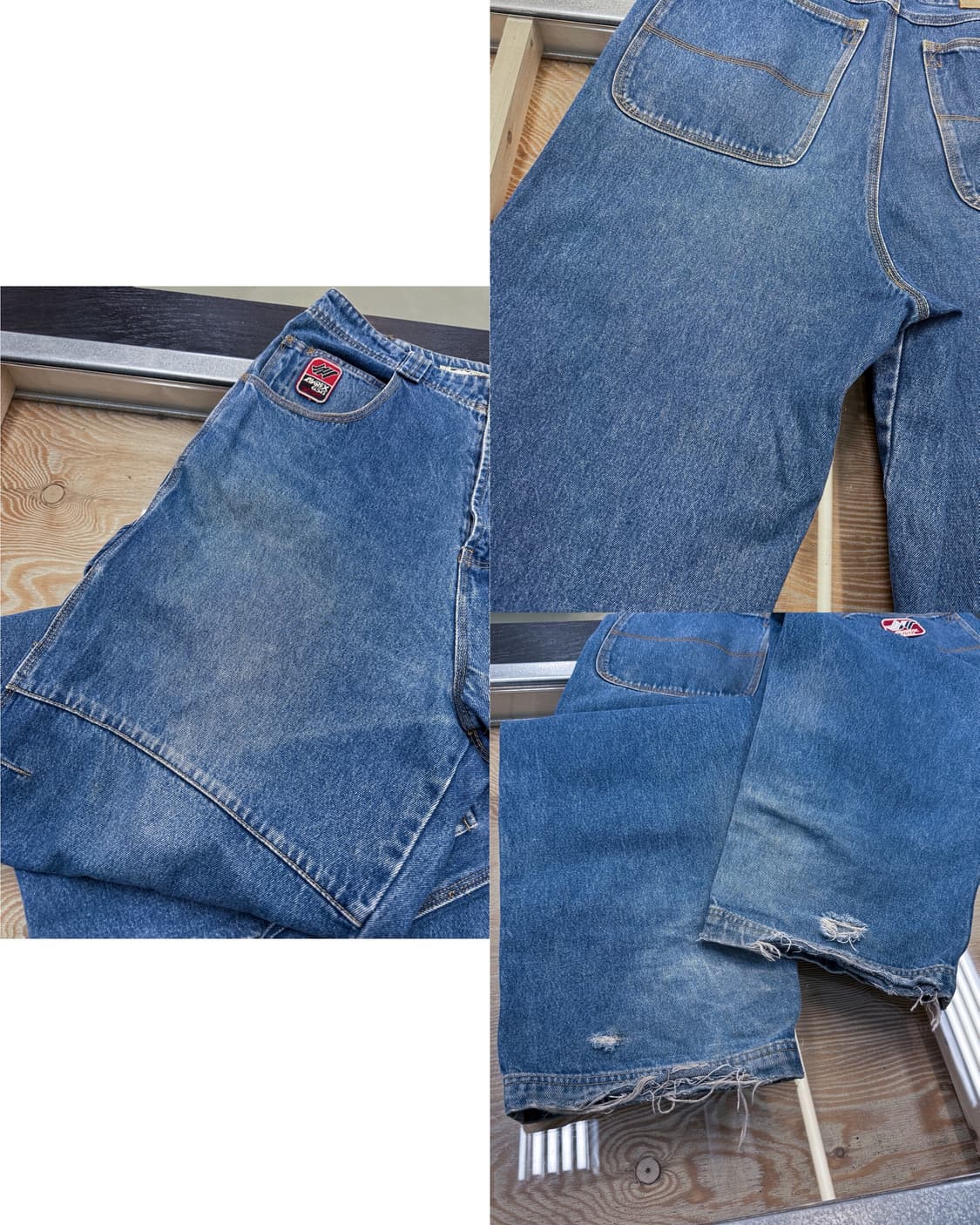 아비렉스 니 포켓 데님 카펜터 팬츠 상품이미지10