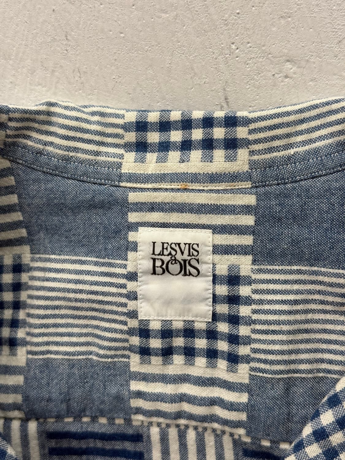 LESVIS à BOIS Patchwork Short Sleeve 상품이미지7