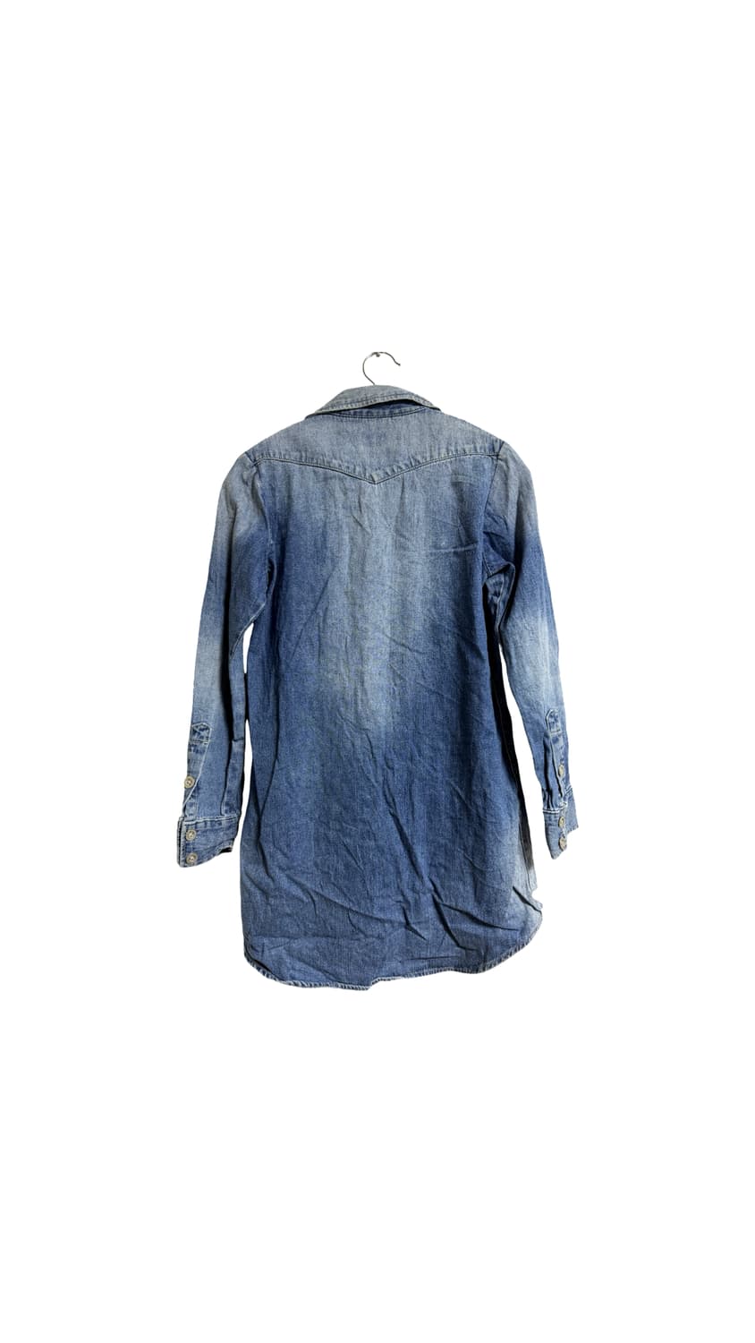 프릭스 스토어 데님 셔츠 원피스 상품이미지2