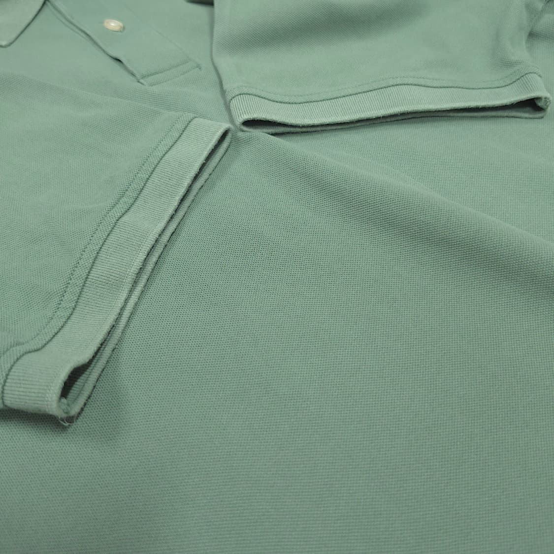 [XL] 브룩스브라더스 그린 수피마코튼 PK 반팔 카라티셔츠 상품이미지6
