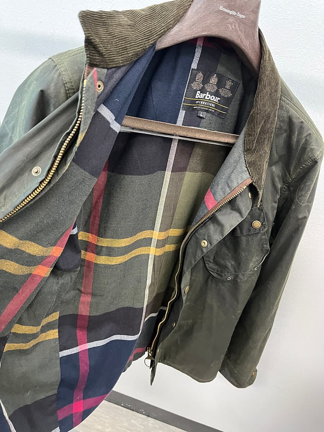 100-105) 바버 왁스자켓  상품이미지5
