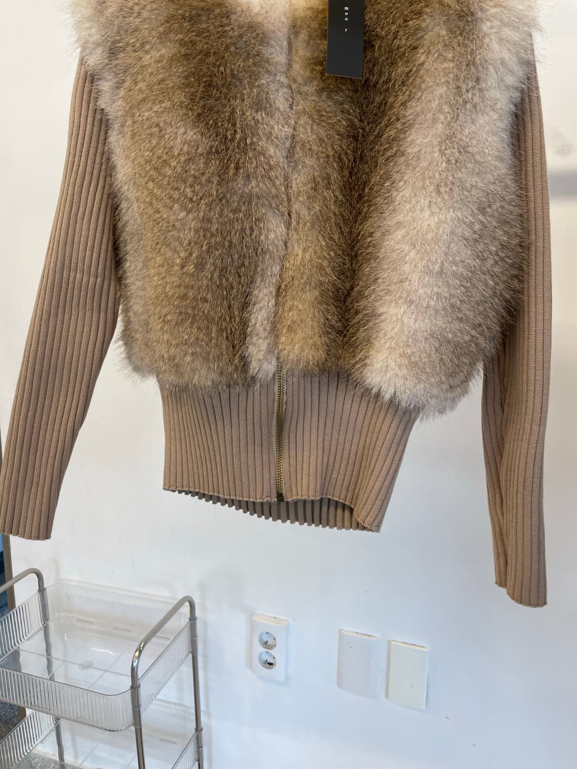 Fur zip up jacket 상품이미지3