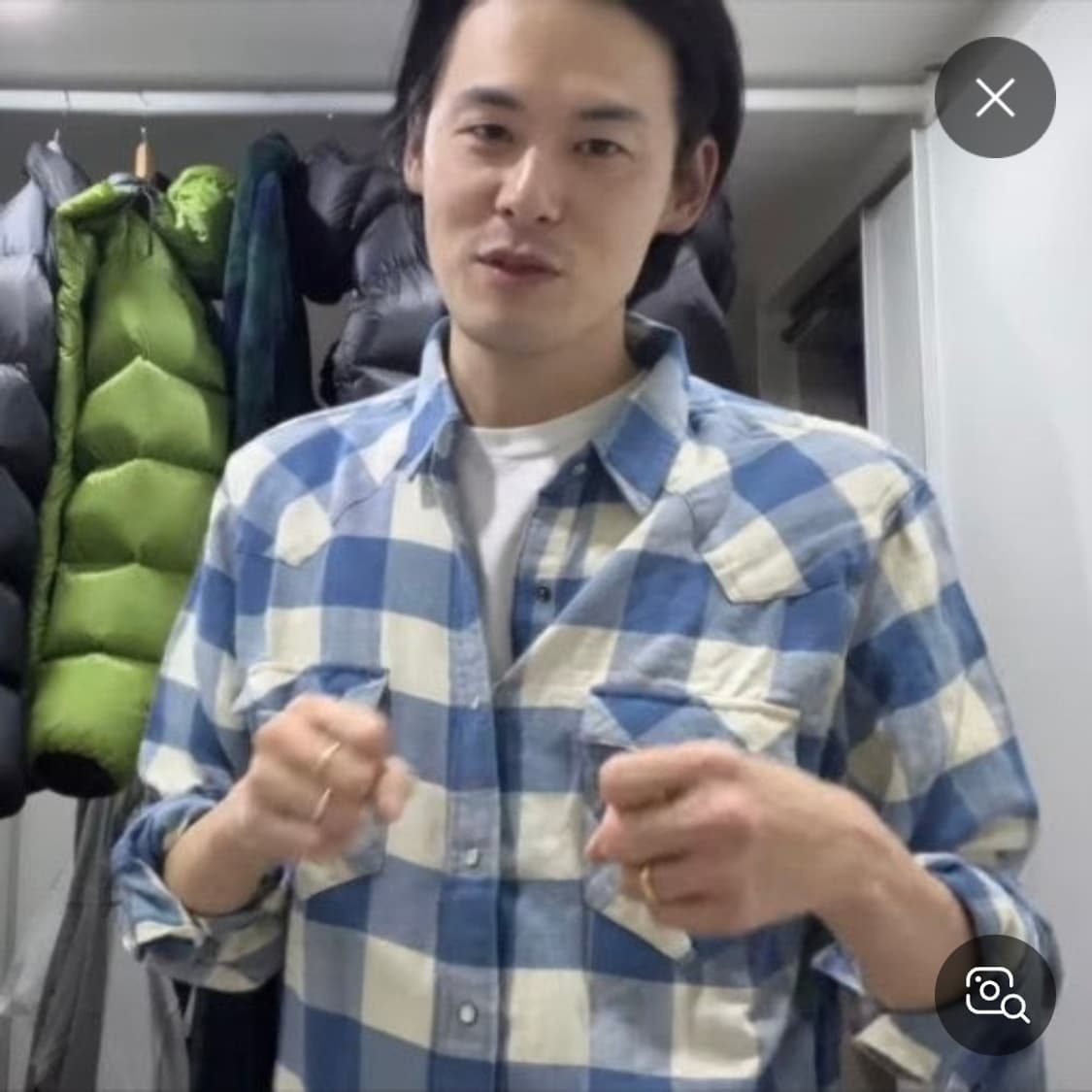 M 정품확인 완] RRL 플래드 트윌 웨스턴 셔츠 더블알엘 이동휘 셔츠 상품이미지10