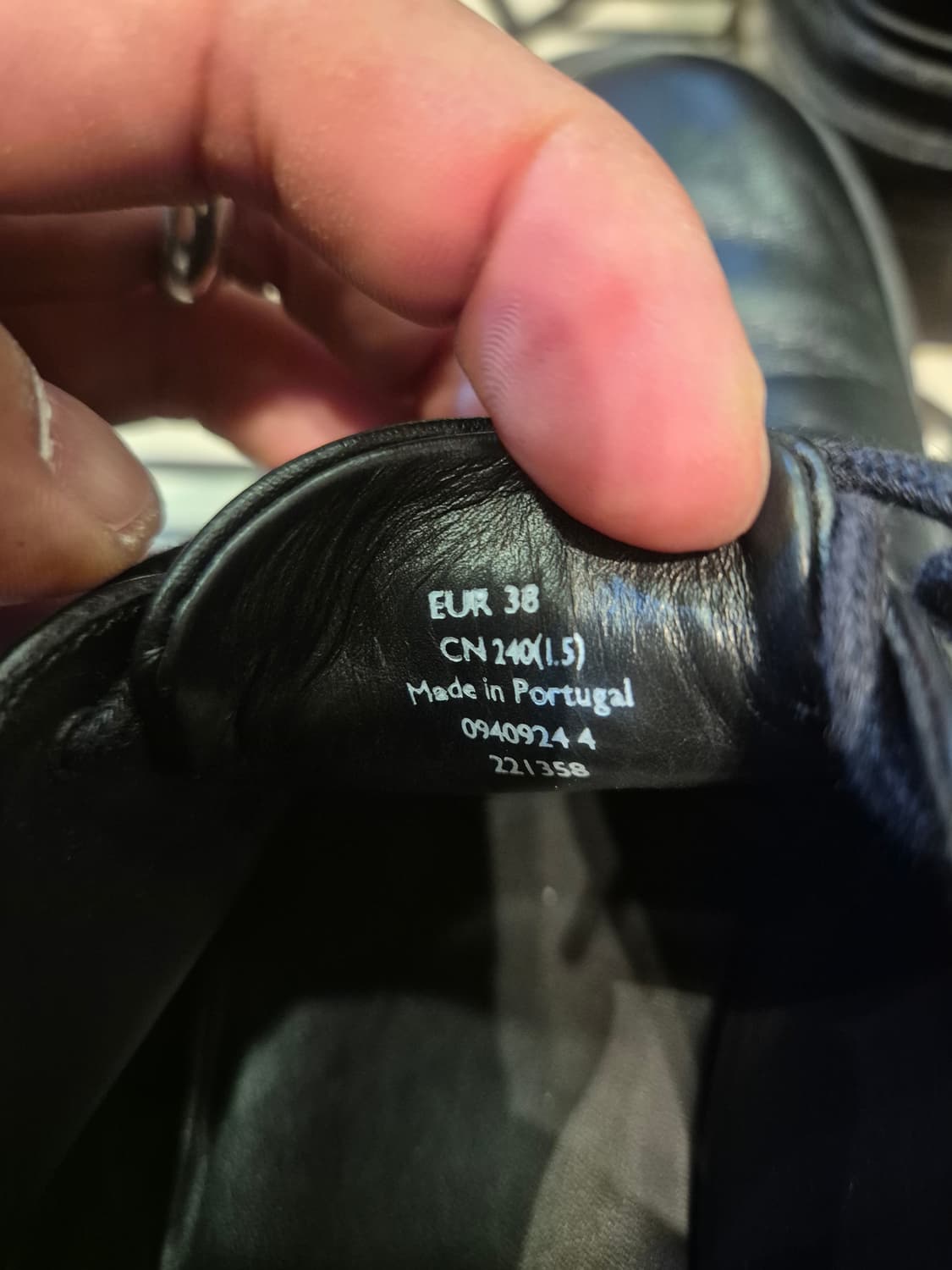 코스 더비 슈즈 38 판매합니다 상품이미지4