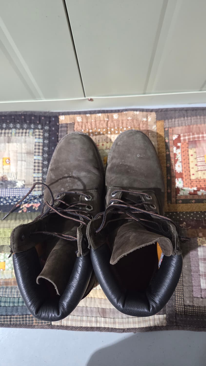 팀버랜드 6인치 부츠 블랙 상품이미지3