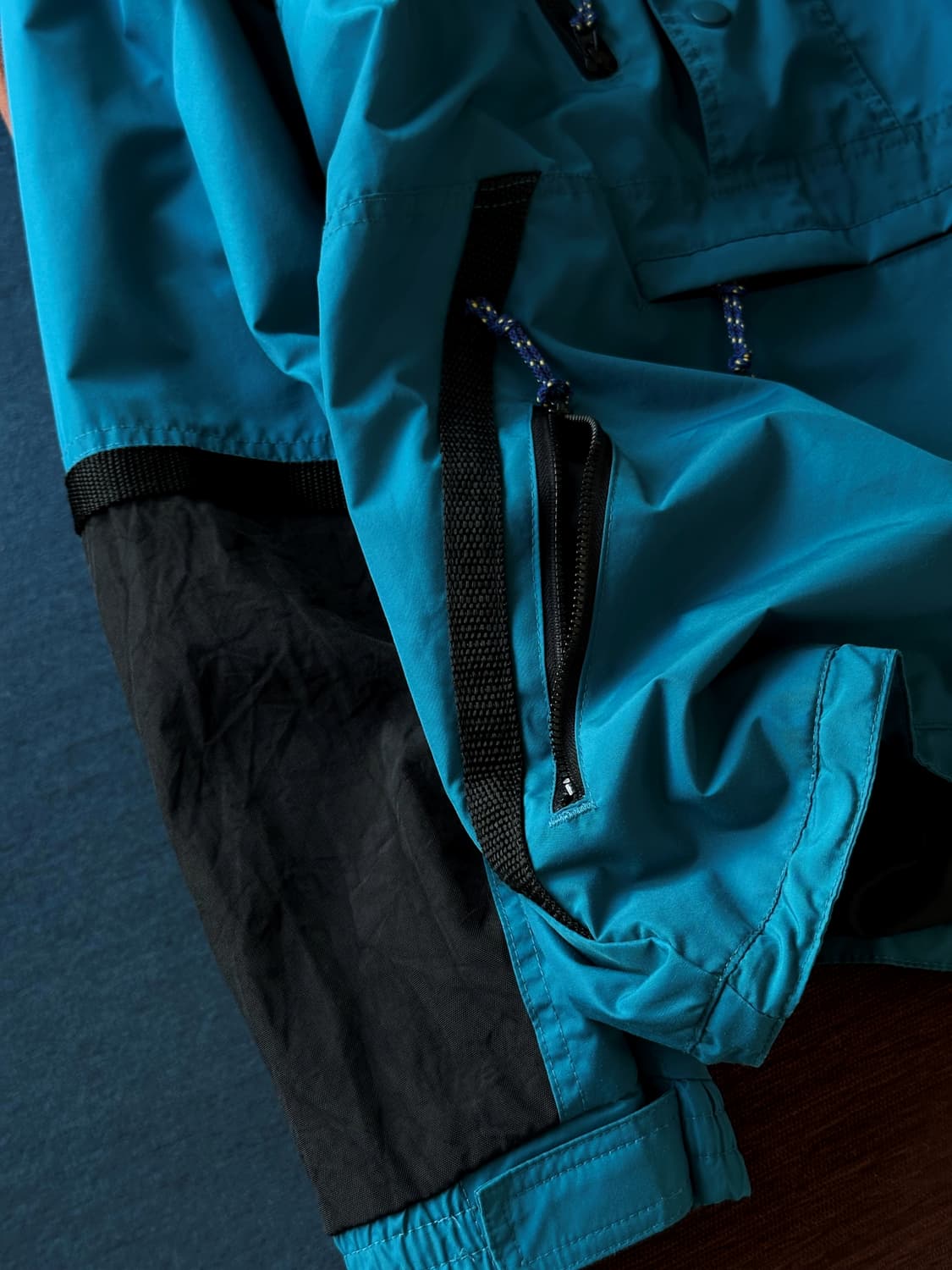 90's washer nylon utility anorak parka 상품이미지3