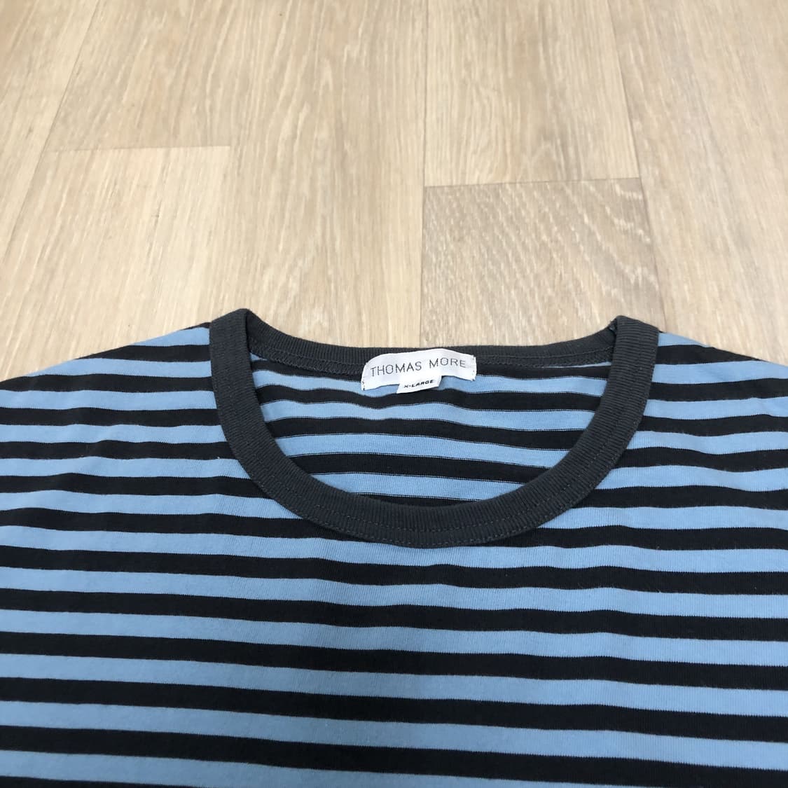 (XL) 토마스 모어 THOMAS MORE 치코 스트라이프 티 블루 상품이미지6