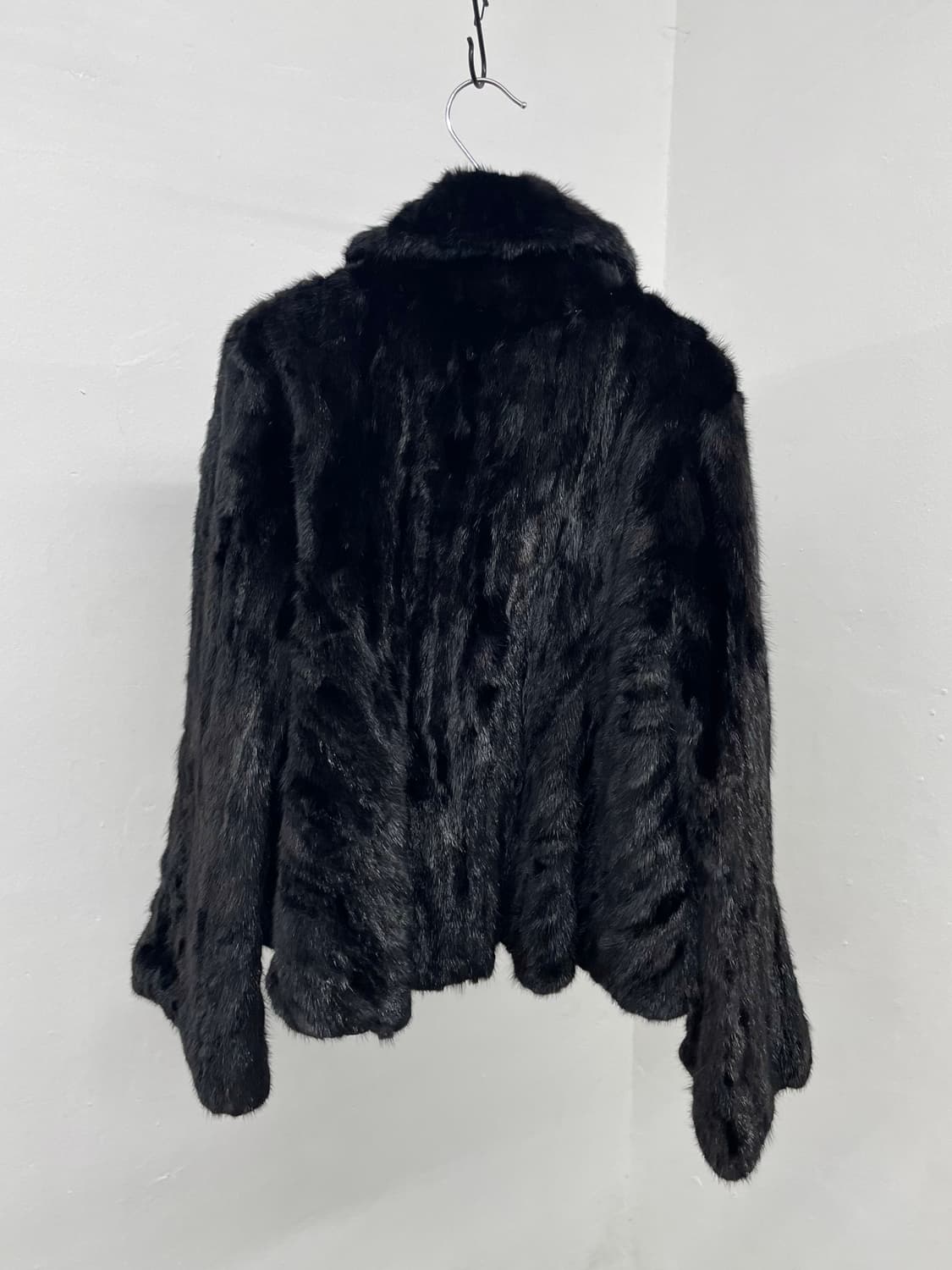 밍크 카라 프릴 퍼자켓 상품이미지8