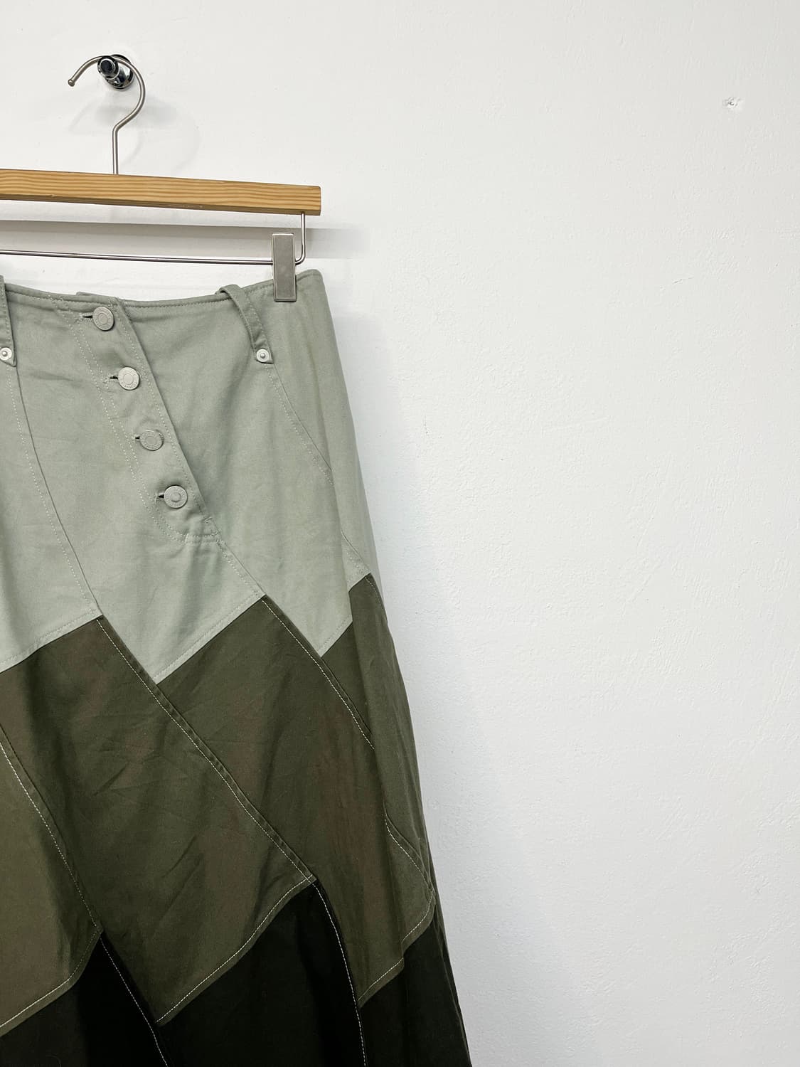 CLUTCH 패치 롱 스커트 상품이미지6