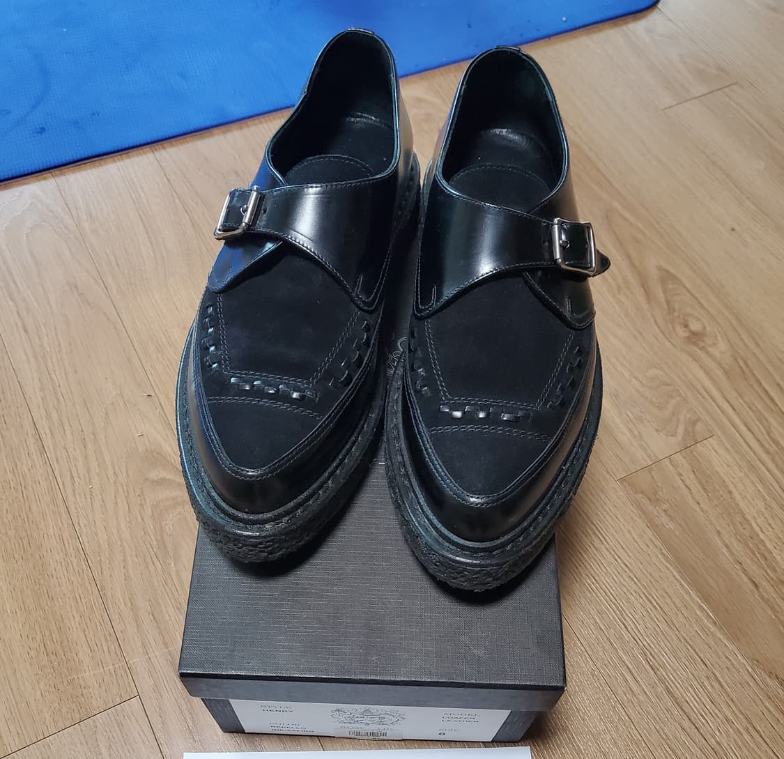 생로랑 몽크스트랩 스웨이드 클리퍼 EU 42 (270~275) 상품이미지1