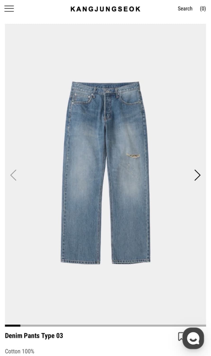 강정석 타입3 데님 34 사이즈 구매합니다 상품이미지1