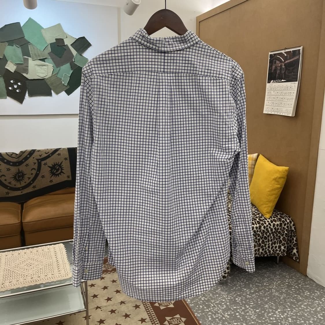 폴로 랄프로렌 컨트리 레트로 빈티지 체크패널 셔츠 M C10334 상품이미지4