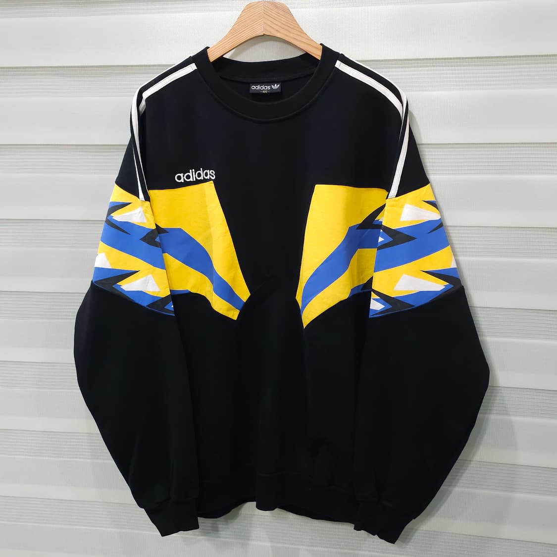 80-90s 아디다스 제우교역 맨투맨- 105 상품이미지1