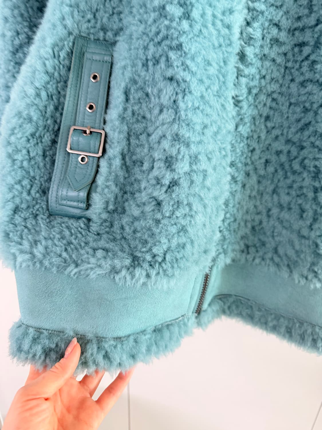 리얼 양퍼 무스탕 자켓 상품이미지4